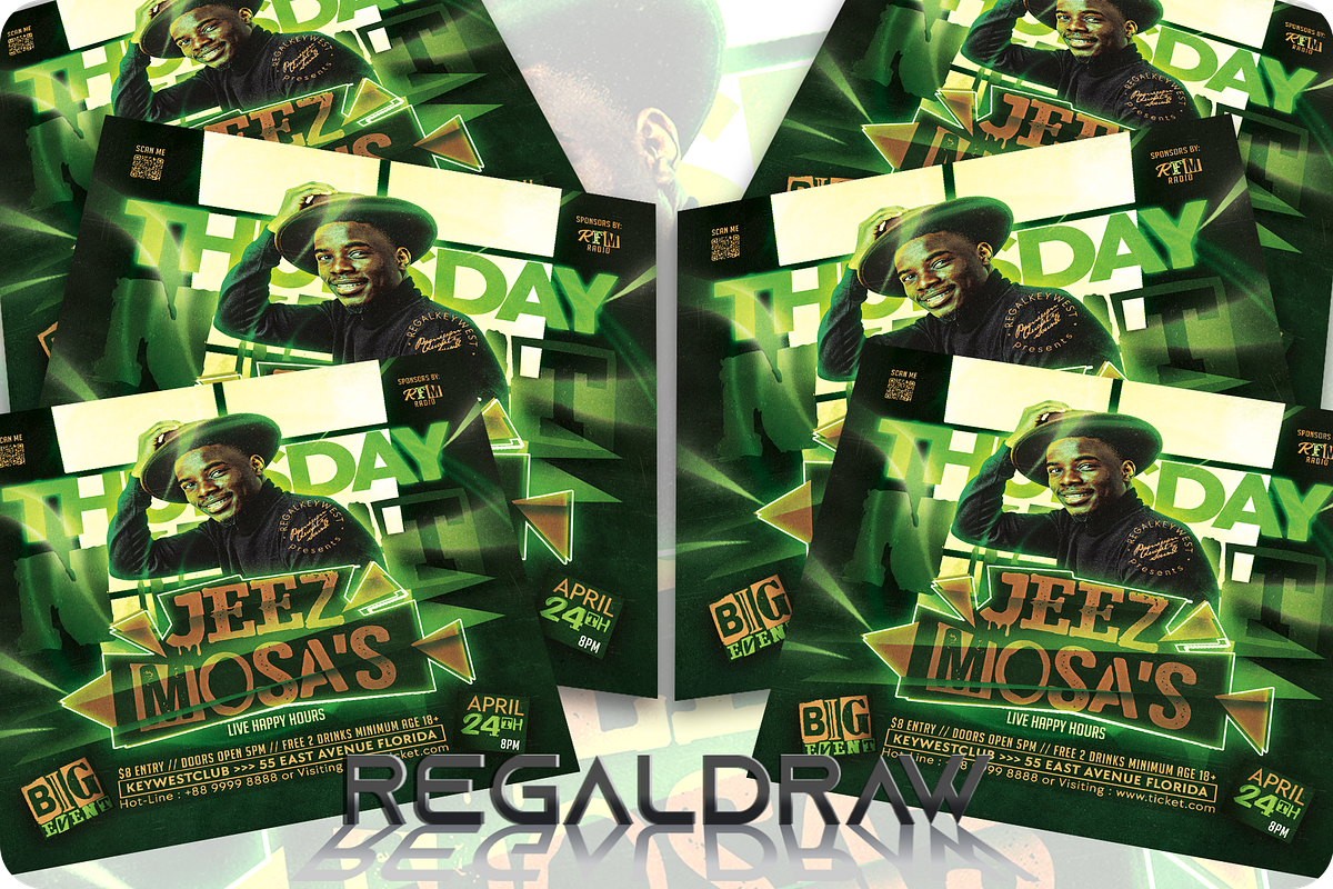 Artist Flyer, a Flyer Template by regalDRAW (Photo 3 of 3)