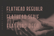 Flathead Round Vintag Typeface Font, a Sans Serif Font by Headfonts (Thumbnail 2 of 9)
