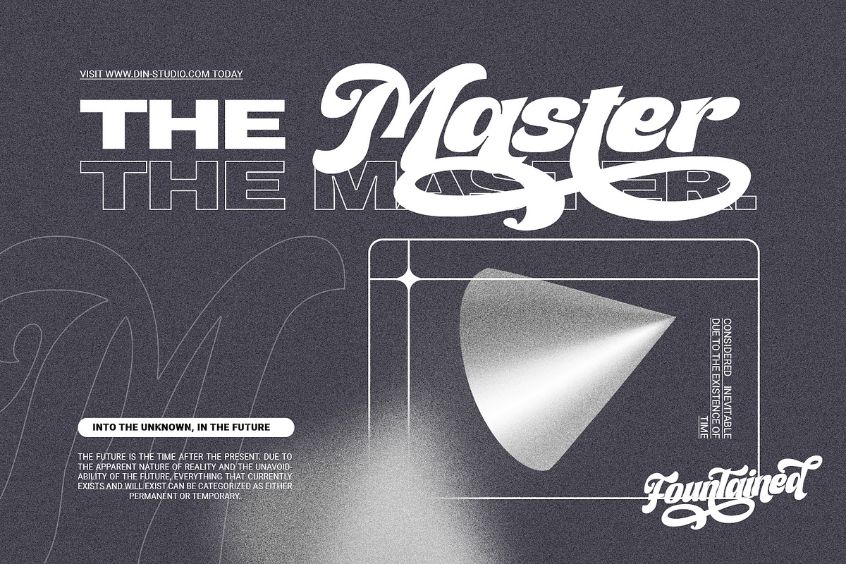 Fountained, a Script Font by Ditatype (Photo 3 of 11)