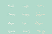 Glenor Script Font, a Script Font by Creative Foundry (Thumbnail 2 of 9)