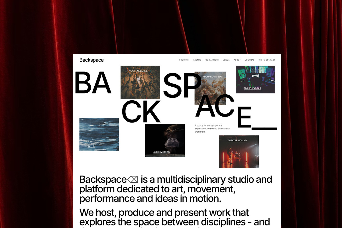 Backspace - Squarespace Template, a Squarespace Template by Gem Media (Photo 3 of 5)