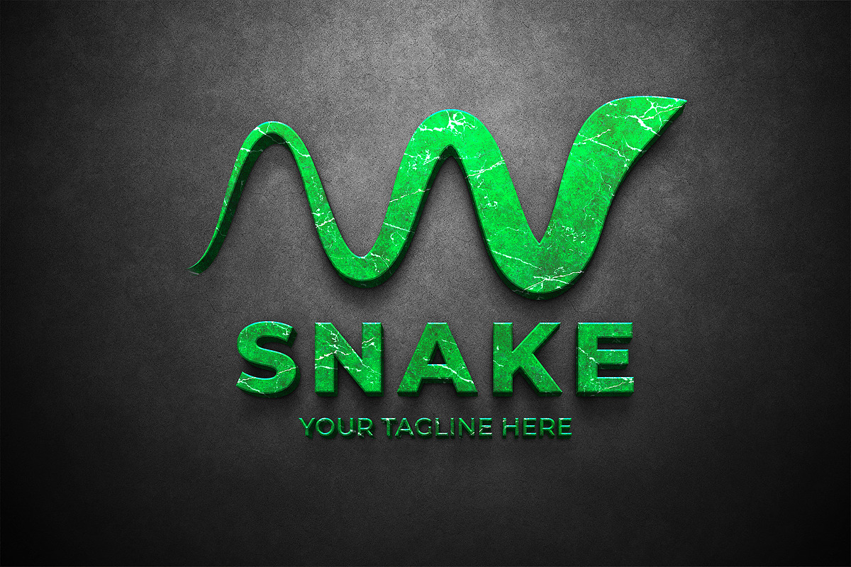 Snake Logo Minimal Design, a Branding & Logo Template by M9 Design (Photo 6 of 6)