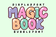 Comic Bubble - Shiny Bubble Font, a Handwritten Font by KiddoGlyphs Studio (Thumbnail 2 of 4)