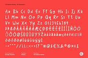 CS Andover Stamp, a Handwritten Font by Craft Supply Co. (Thumbnail 8 of 8)