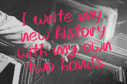 StoneMark - Brush Script, a Handwritten Font by Indotype Foundry (Thumbnail 9 of 10)