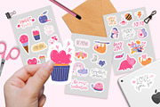 Valentine's Day Clipart, Lettering, an Illustration by Mariart_i (Thumbnail 4 of 11)