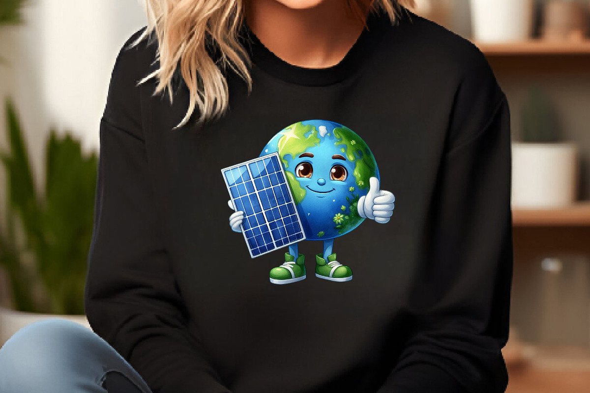 Watercolor Solar Panel Clipart, an Illustration by DreamCafeArt (Photo 5 of 7)