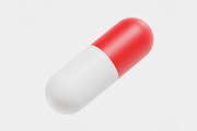 Capsule pill, an Object 3D Model by fahad121 (Thumbnail 1 of 8)