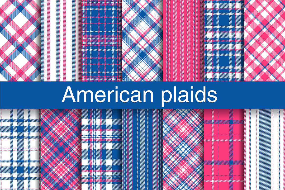 #83 American Pattern Plaids, a Pattern Graphic by Plaid4You (Photo 1 of 10)