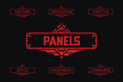 Hunter - Apex | 18 Twitch Panels, a Social Media Template by SageDsgn (Thumbnail 1 of 6)