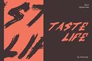 Airu Blash Brush Rough Font, a Handwritten Font by ArtiXLabs (Thumbnail 4 of 8)