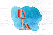 Vintage Books Watercolor Clipart, a Decorative Illustration by RabbitAndPencil (Thumbnail 6 of 12)