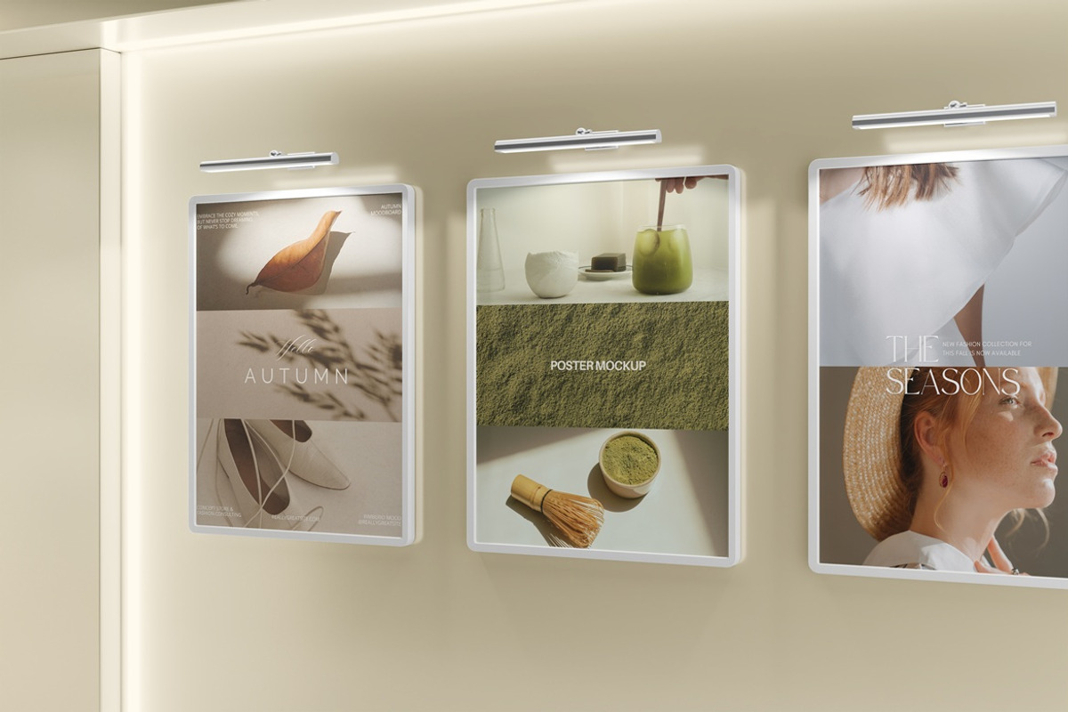 High Quality Poster Mockup, a Product Mockup by Momogi (Photo 2 of 5)
