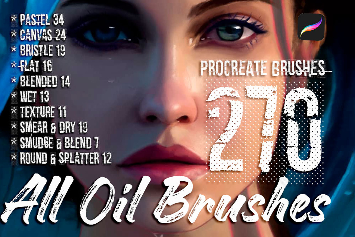 procreate brushes bundle drawing, a Brush Add-On by EnriqueSaezStudio (Photo 4 of 5)