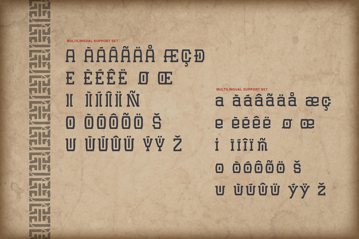 Ruins, a Slab Serif Font by Foundry73 (Photo 6 of 6)