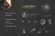 Space Collection with moon & planets, an Object Illustration by Chewie Co (Thumbnail 7 of 13)