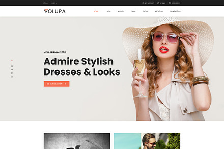 Volupa - eCommerce PSD Template