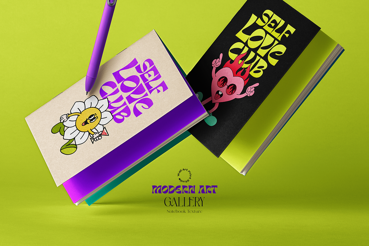 Modern Art Gallery 2, a Graphic by Wall Art Print Studio (Photo 15 of 16)