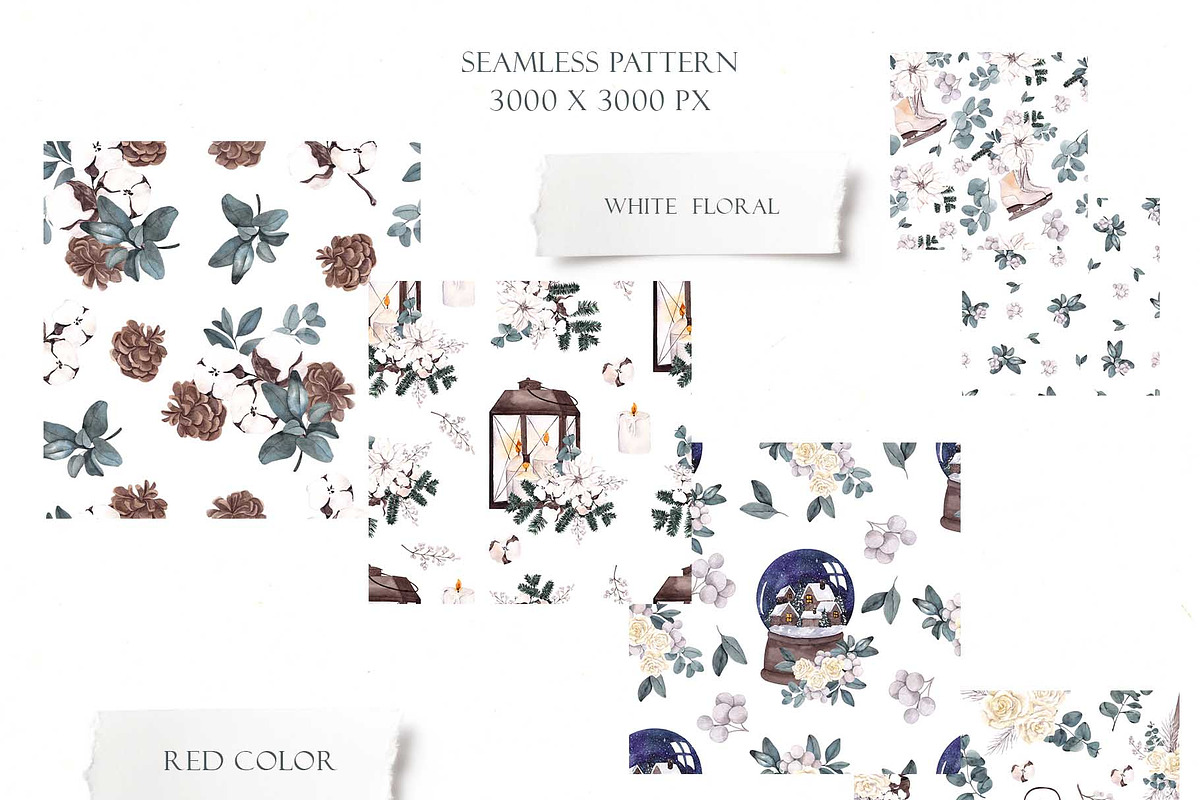 Christmas Creator. Watercolor season, a Decorative Illustration by ma_i_vi (Photo 20 of 21)