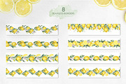 Lemon watercolor illustration, an Illustration by Fedulova Art (Thumbnail 12 of 14)