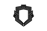 Art Deco Shield Frame SVG Bundle, an Illustration by Creativeshirt (Thumbnail 3 of 31)