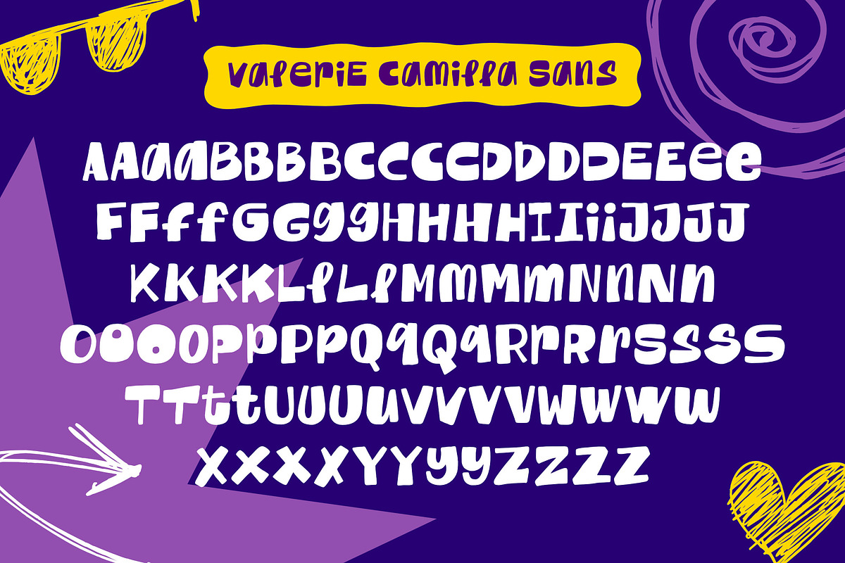 Valerie Camilla - Organic Font, a Handwritten Font by Grezline Studio (Photo 7 of 8)