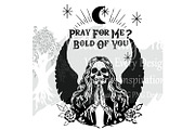 Witch Bundle 12 Gothic Witch Quotes, an Object Illustration by Willow Paige Farms (Thumbnail 15 of 18)