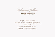 Yellow Bohemian Wildflower, an Illustration by ryelart.design (Thumbnail 4 of 4)