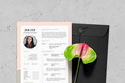 Boho | Resume Template, a Resume Template by Gabellare (Thumbnail 3 of 4)
