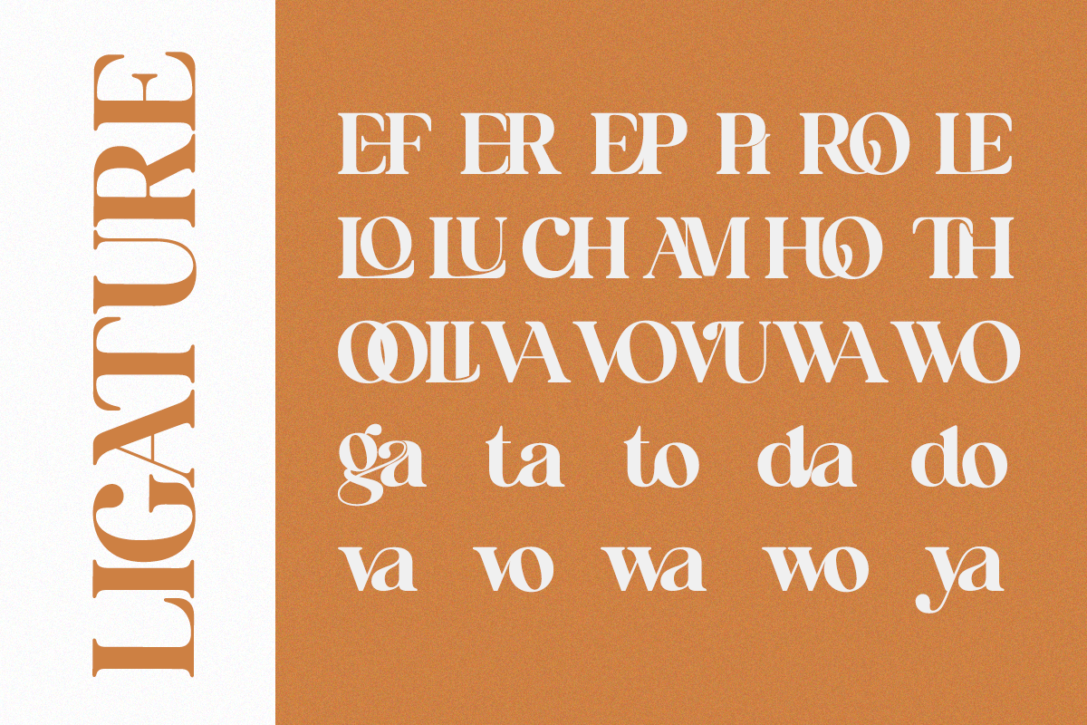 Mobigail - Modern Retro Stylish, a Serif Font by Qweera Studio (Photo 11 of 12)