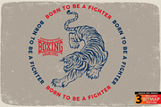 BOXING, an Animal Illustration by Artistic & Unique (Thumbnail 6 of 9)