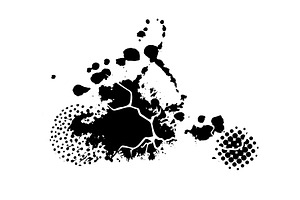 Splatter Paint Texture with cracks, an Illustration by Nenahliadava Design