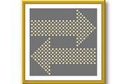 Fine Dotted Arrows, an Object Graphic by FineArtStudio (Thumbnail 3 of 3)