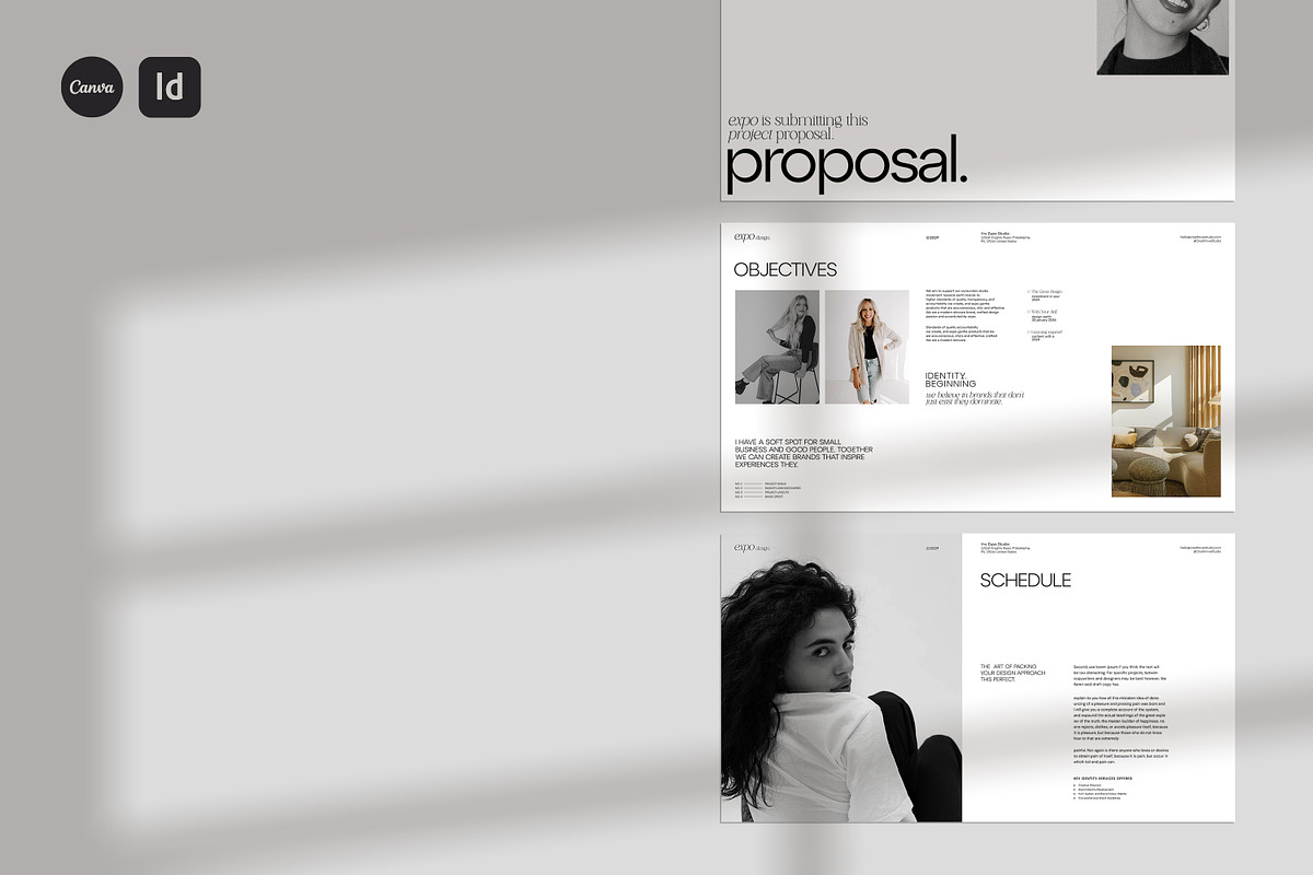 Expo | Brand Proposal, a Presentation Template by creathrivestudio (Photo 10 of 12)