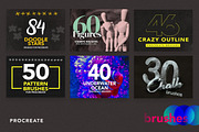 1285 Procreate Brushes, a Brush Add-On by Endete & Mazak brushes (Thumbnail 3 of 4)
