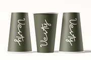 Sectro Minimalist Script, a Script Font by Artiveko (Thumbnail 2 of 8)