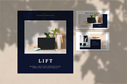 Lift Keynote Template, a Presentation Template by uiplus (Thumbnail 1 of 5)