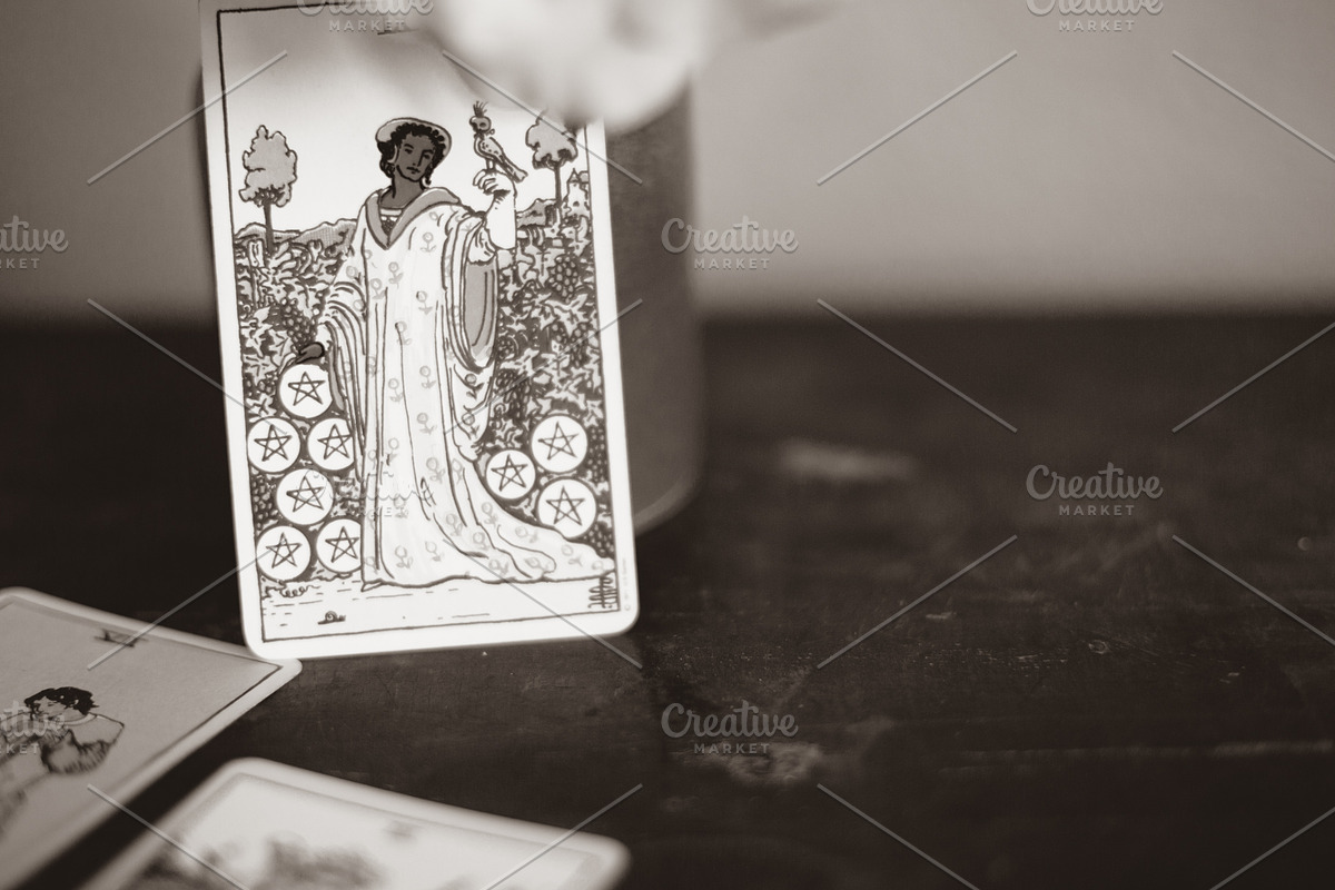 Garden Magic Tarot Photo Stock, a Nature Photo by House of Divine Style (Photo 7 of 21)