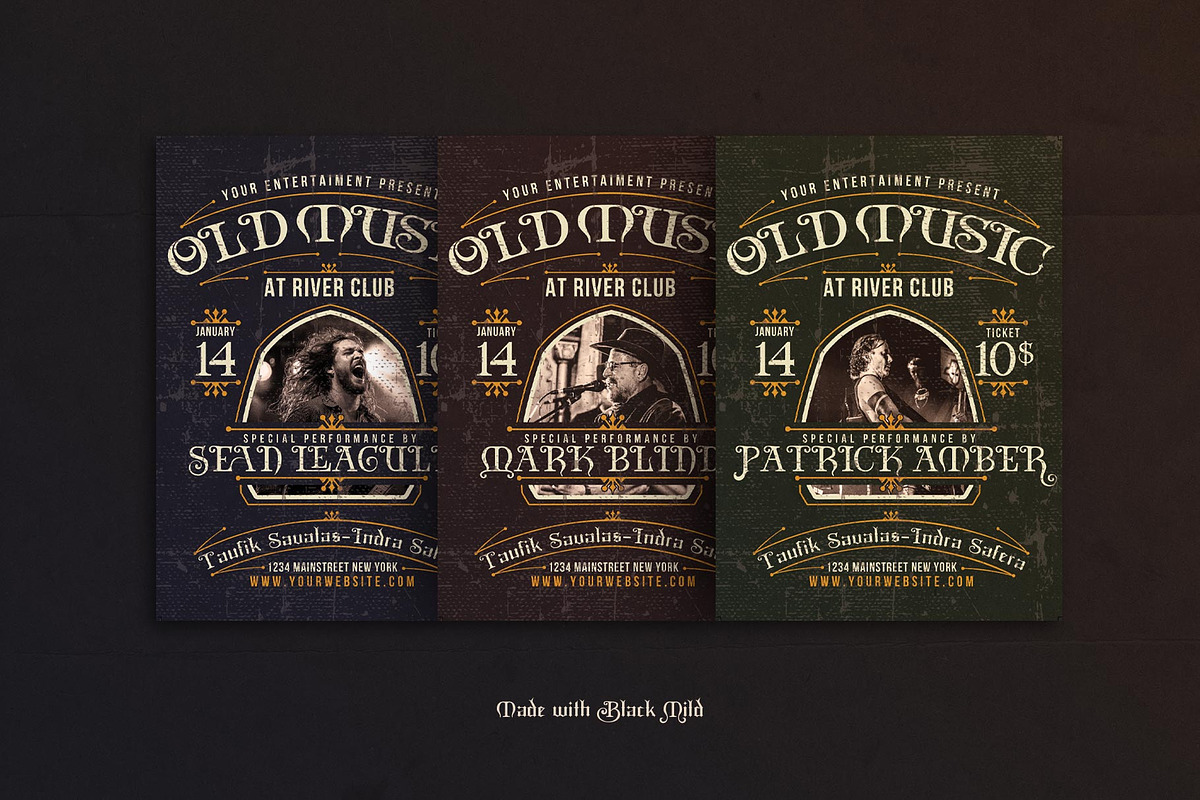 Black Mild Typeface, a Blackletter Font by alit design (Photo 7 of 15)