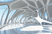 Futuristic Architectural Structure17, an Architecture 3D Model by Giimann (Thumbnail 9 of 29)