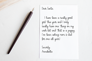 Farmhouse Christmas Script, a Script Font by Cate Shaner (Thumbnail 6 of 10)