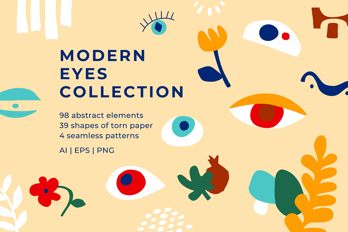 Matisse face creator & Collage, an Object Graphic by Yamurchik (Photo 1 of 12)