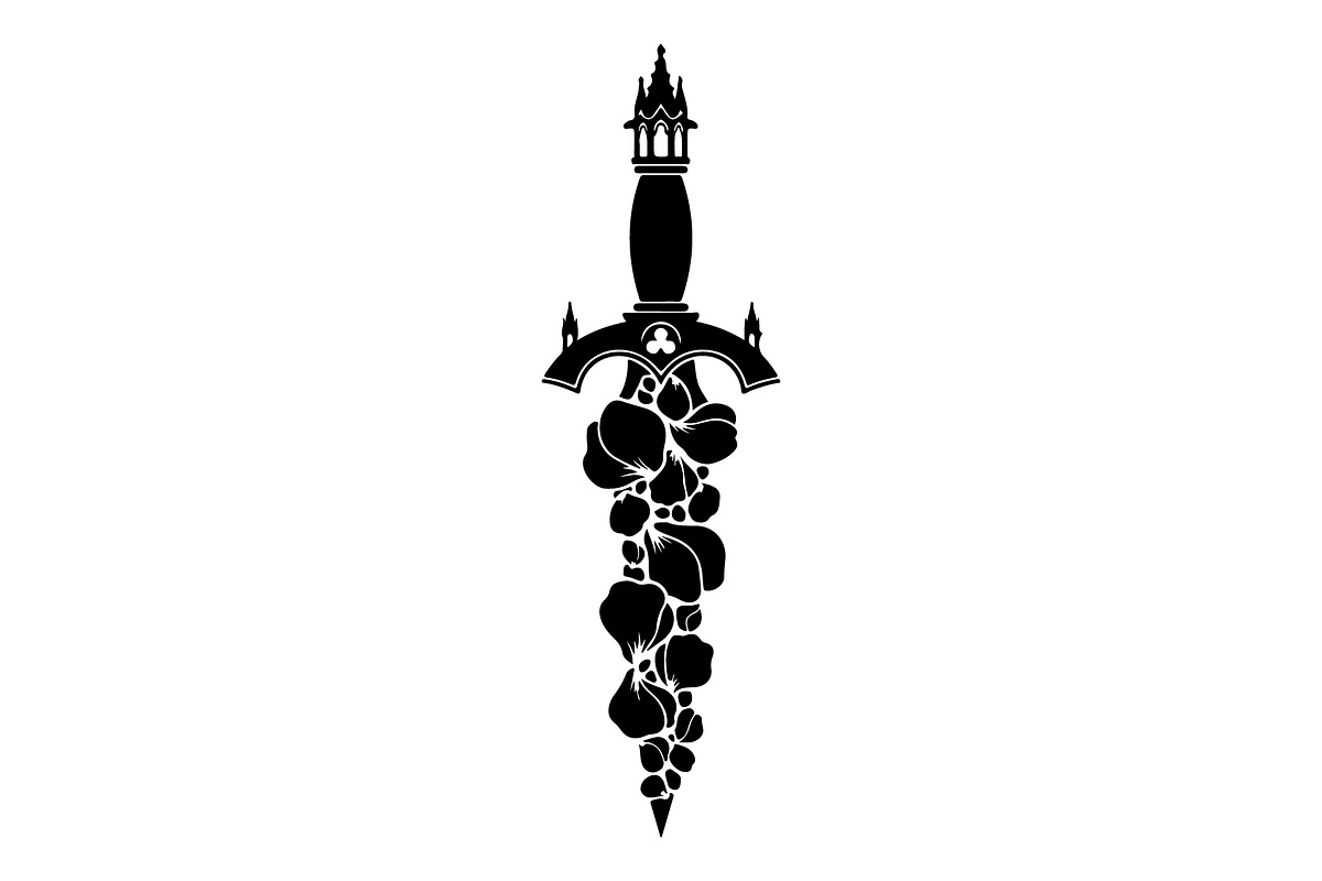 Ornamental Dagger Silhouette Bundle, an Object Illustration by Gaye Art (Photo 10 of 15)