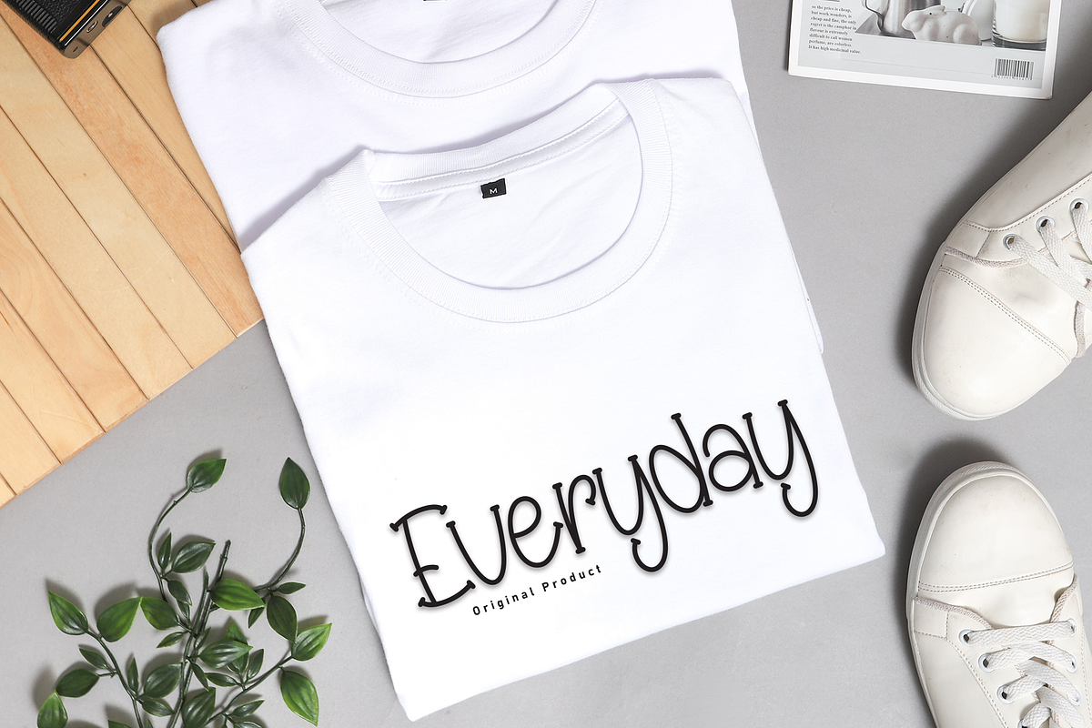 Happy Sunmory | Script Font, a Script Font by Scratchones (Photo 4 of 8)