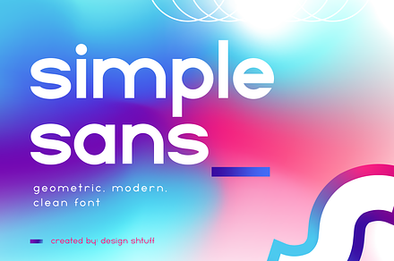 SIMPLE SANS - A SUUUPER CLEAN FONT