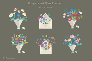 World Of Flowers. Crests & Monogram