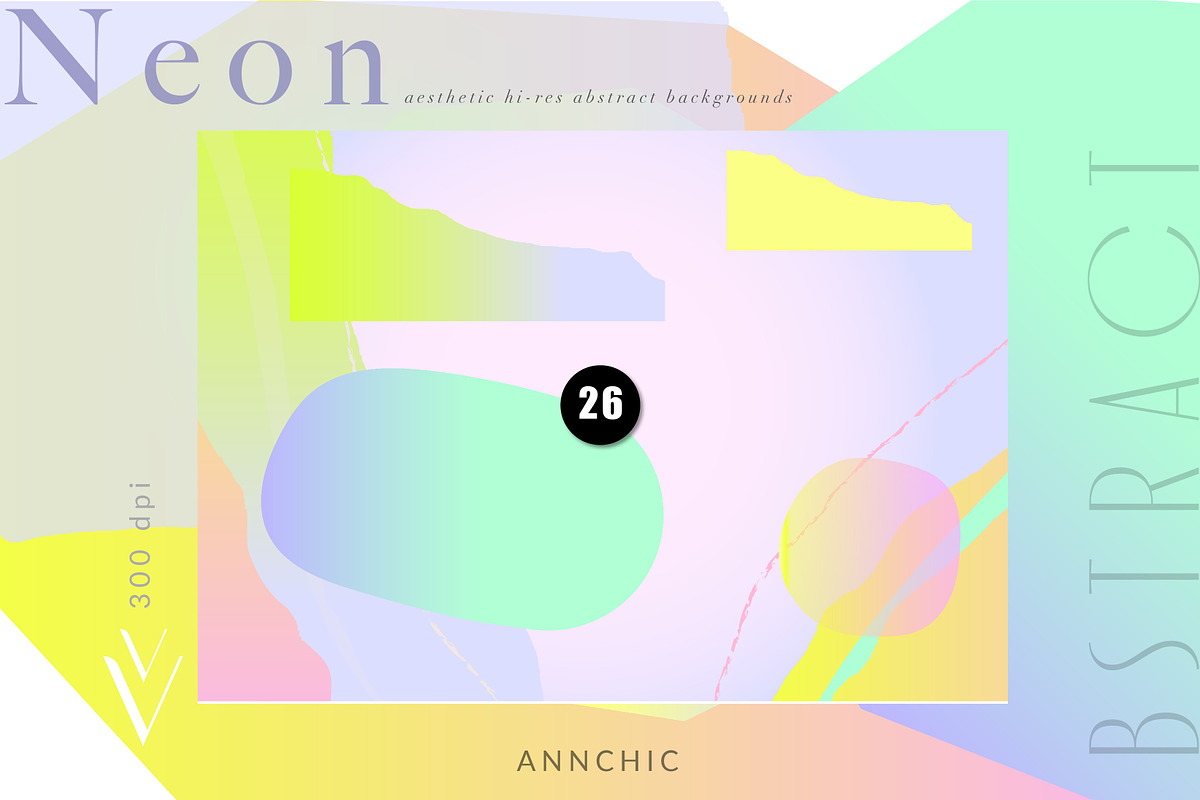 Neon Gradient backgrounds, a Texture Graphic by Anna Sokol (Photo 13 of 22)