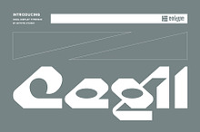 Cegil Display Font