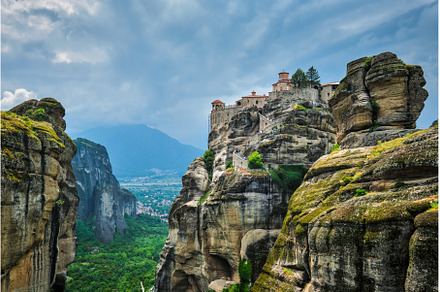 Monasteries of Meteora, Greece, an Architecture Photo by f9photos