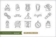 Nature 8-pack icon bundle, an Outline Icon by Picture Window (Thumbnail 8 of 10)